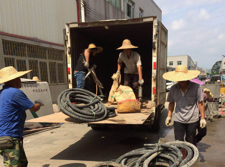 高县一部件厂房地基出现下沉注浆加固
